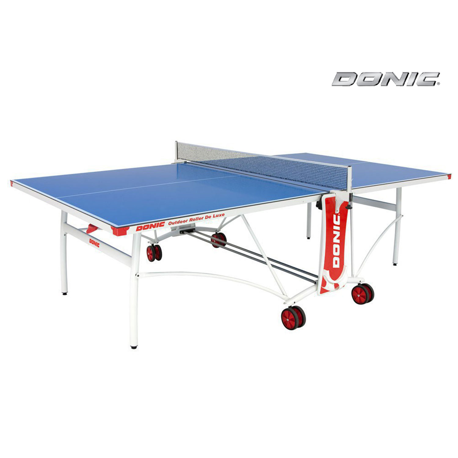 Всепогодный Теннисный стол Donic Outdoor Roller De Luxe синий ― ООО «СпортФорс»