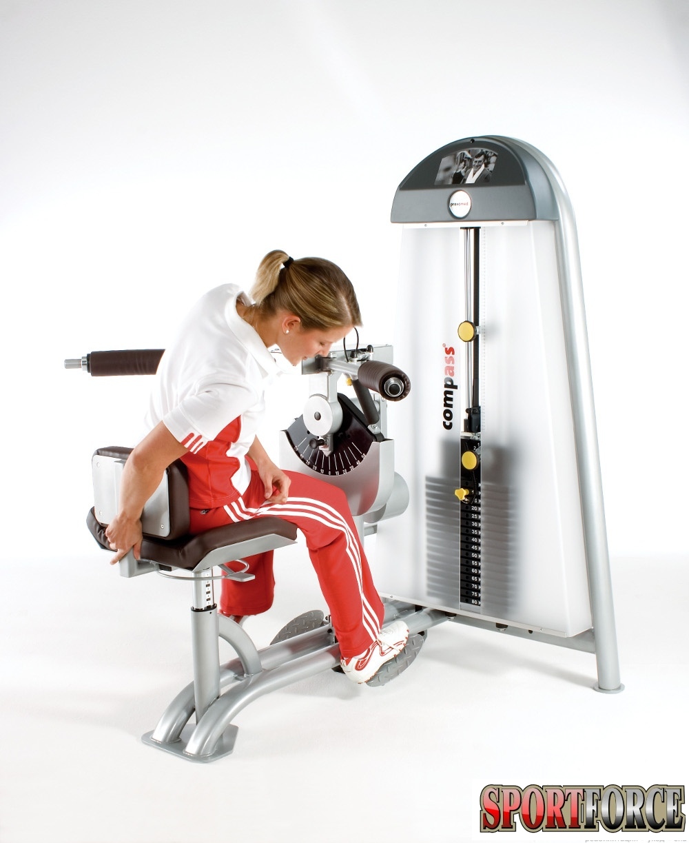 Тренажер для мышц спины, поясничной области и косых мышц брюшного пресса Compass Lateral Flexion