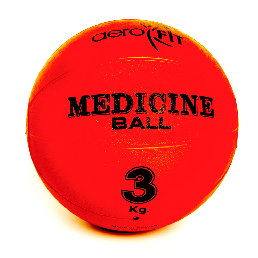 AEROFIT FT-MB-3K-V Набивной мяч 3кг, красный