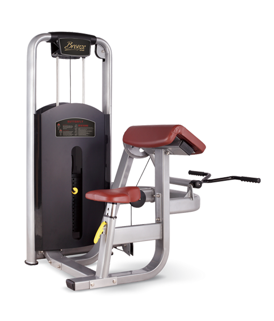 BRONZE GYM MV-006 Бицепс-машина (КОРИЧНЕВЫЙ)
