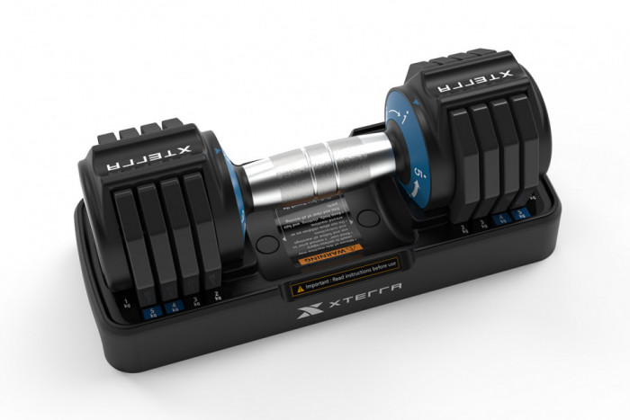 Гантель регулируемая XTERRA 1-5 кг