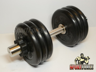 Гантель разборная MB Barbell ПРОФ 36,5 кг