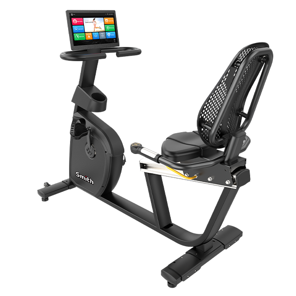 Горизонтальный велотренажер Smith RBS 3.7 с экраном iSmart 15,6"
