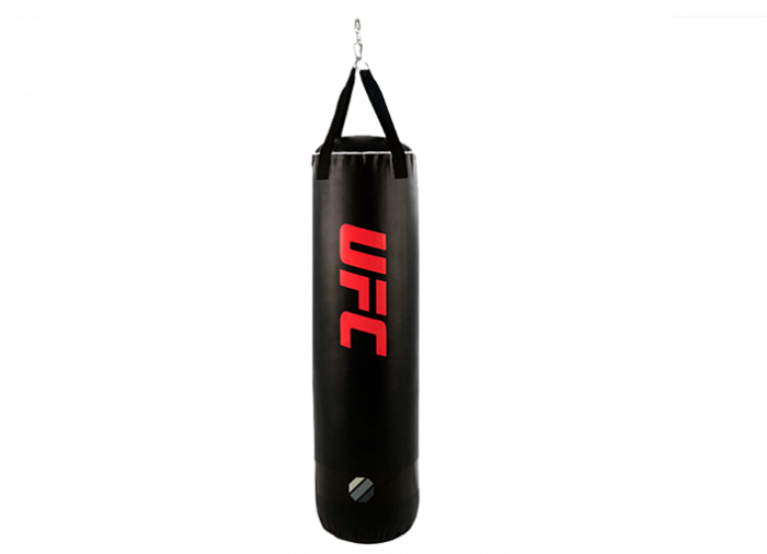 UFC Боксерский мешок 45 кг с наполнителем (Черный)