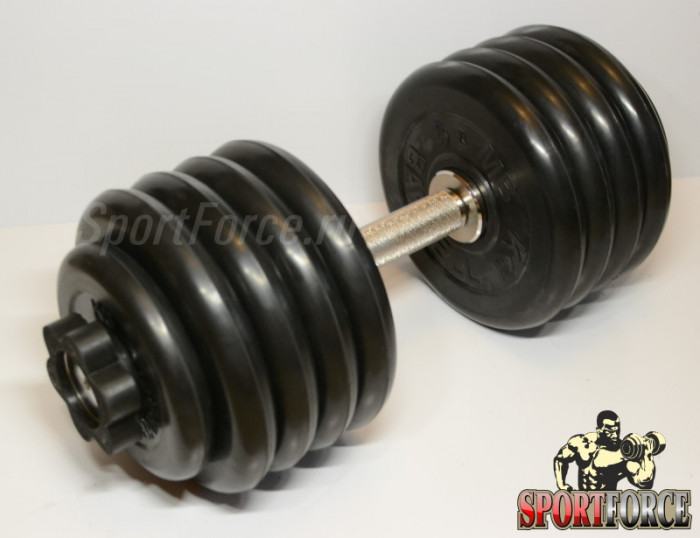 Гантель разборная MB Barbell ПРОФ 51,5 кг