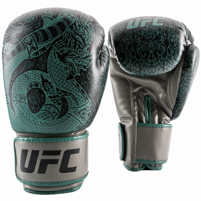 Перчатки для бокса UFC PRO Thai Naga 12 Oz - черные