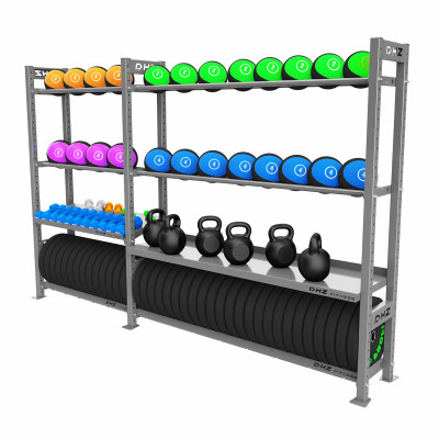 Стеллаж модульный 2900-1950 DHZ FITNESS