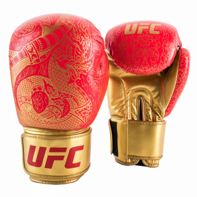 Перчатки для бокса UFC PRO Thai Naga 14 Oz - красные