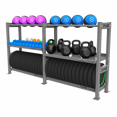 Стеллаж модульный 2200-1200 DHZ FITNESS