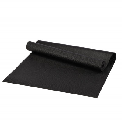 Коврик для фитнеса и йоги YM01-PVCYO-Black 173 х 61 х 0,3 см