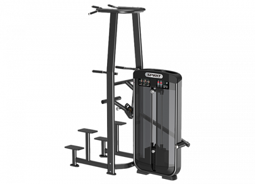 Отжимание/подтягивание с отягощением SPIRIT SP-3517 со стеком 109 кг