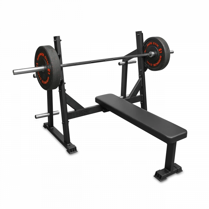 Скамья для жима горизонтальная BRONZE GYM PARTNER AL-304L